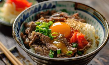 Le Gyudon (bols de b&oelig;uf et riz japonais)